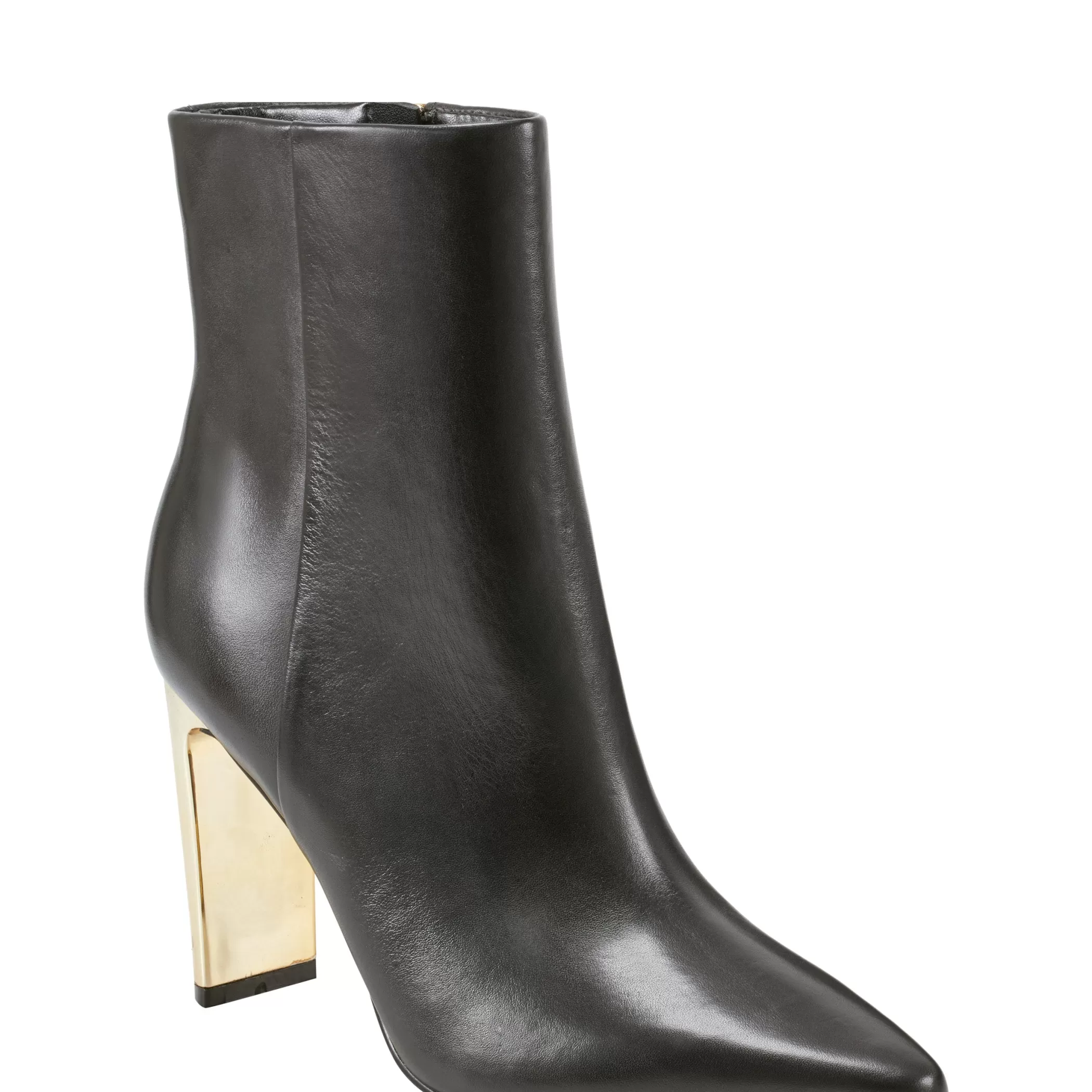 Fashion Marc Fisher Talyna Dress Bootie Black Leather