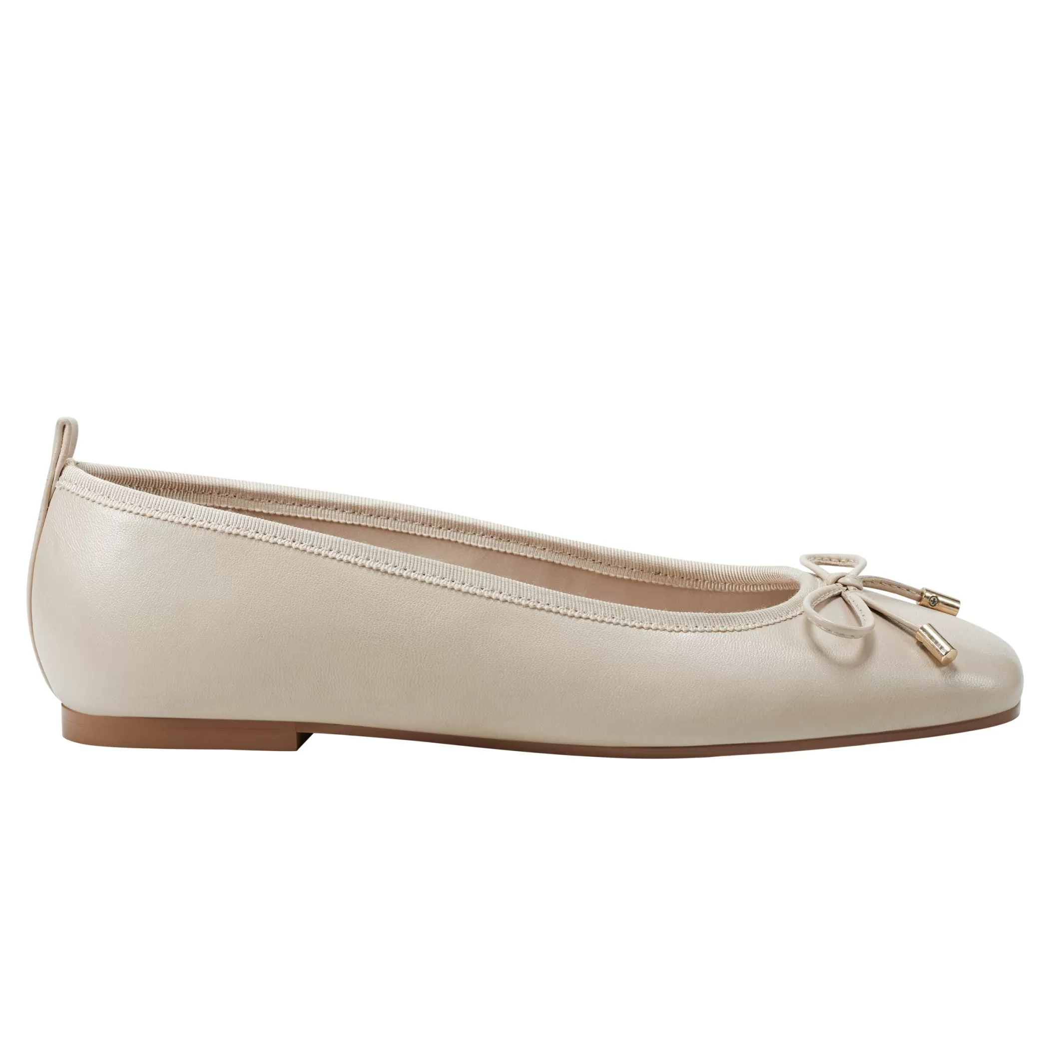 Cheap Marc Fisher Ubet Slip-on Casual Flat Chic Cream