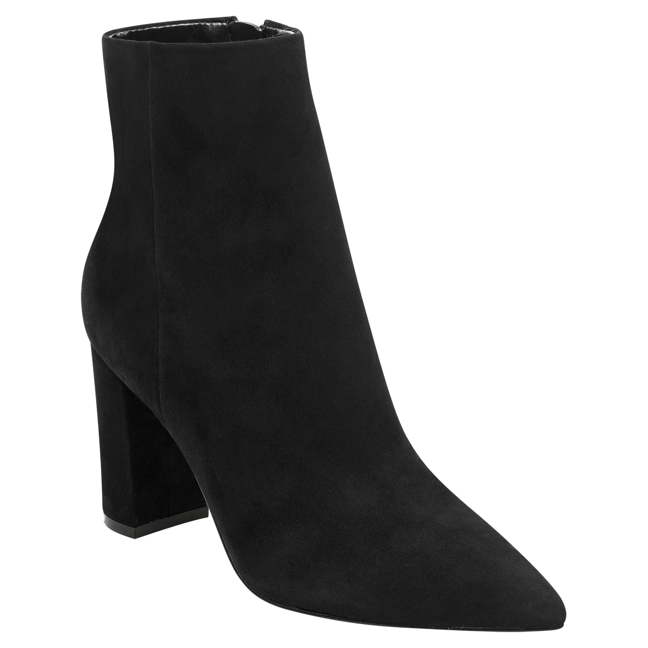 Best Marc Fisher Ulani Heeled Bootie Black Suede