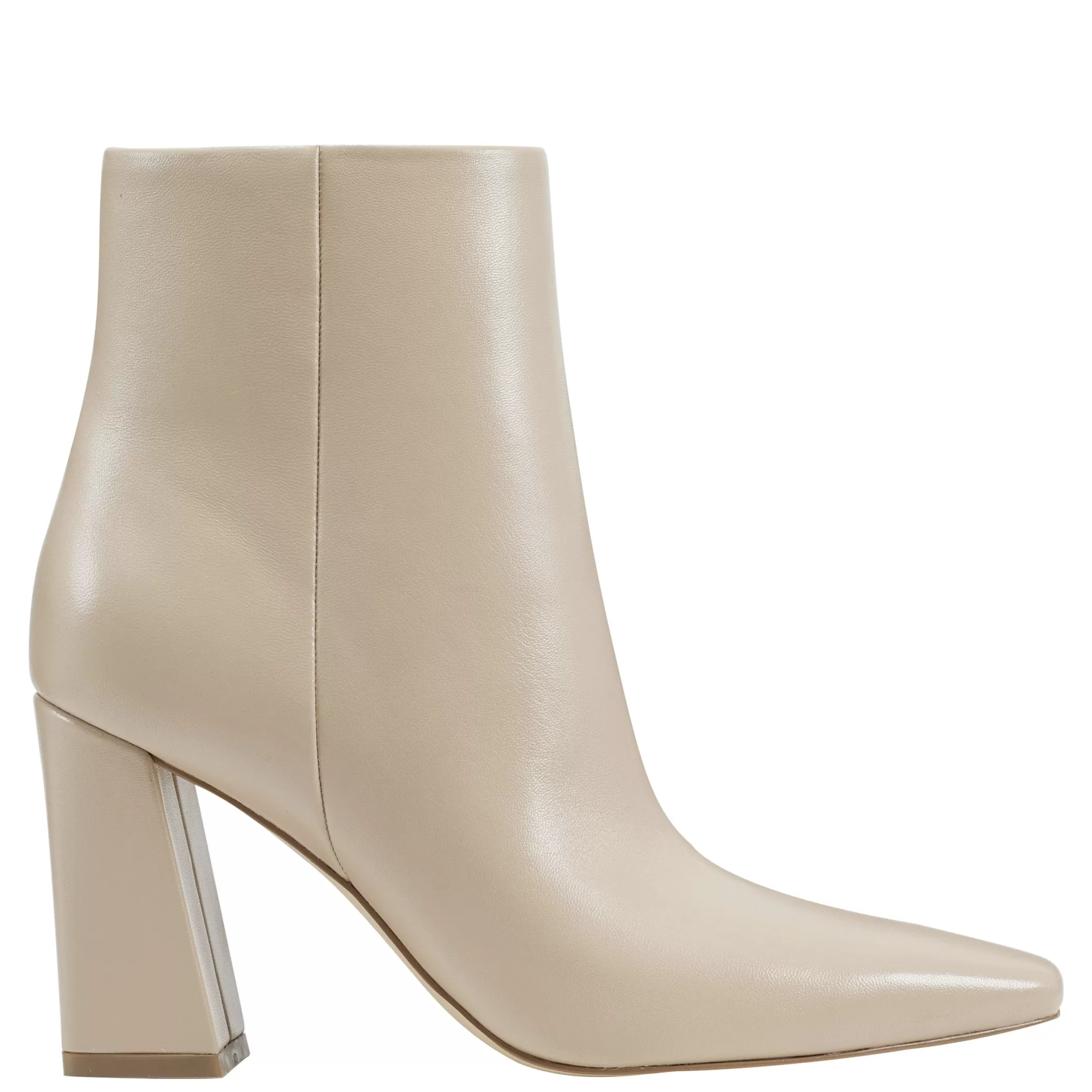 Hot Marc Fisher Yanara Heeled Bootie Natural Leather