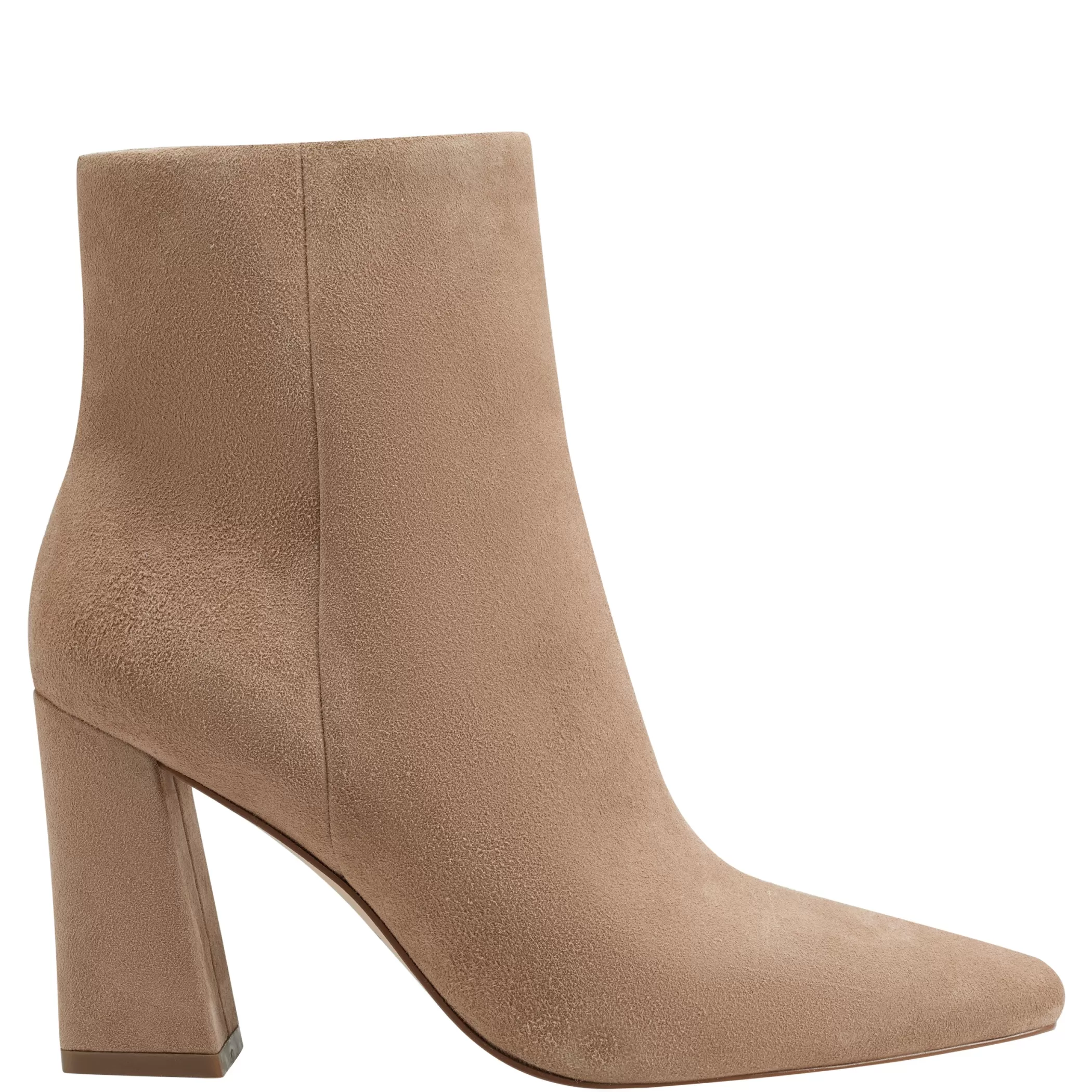 Cheap Marc Fisher Yanara Heeled Bootie Cognac Suede