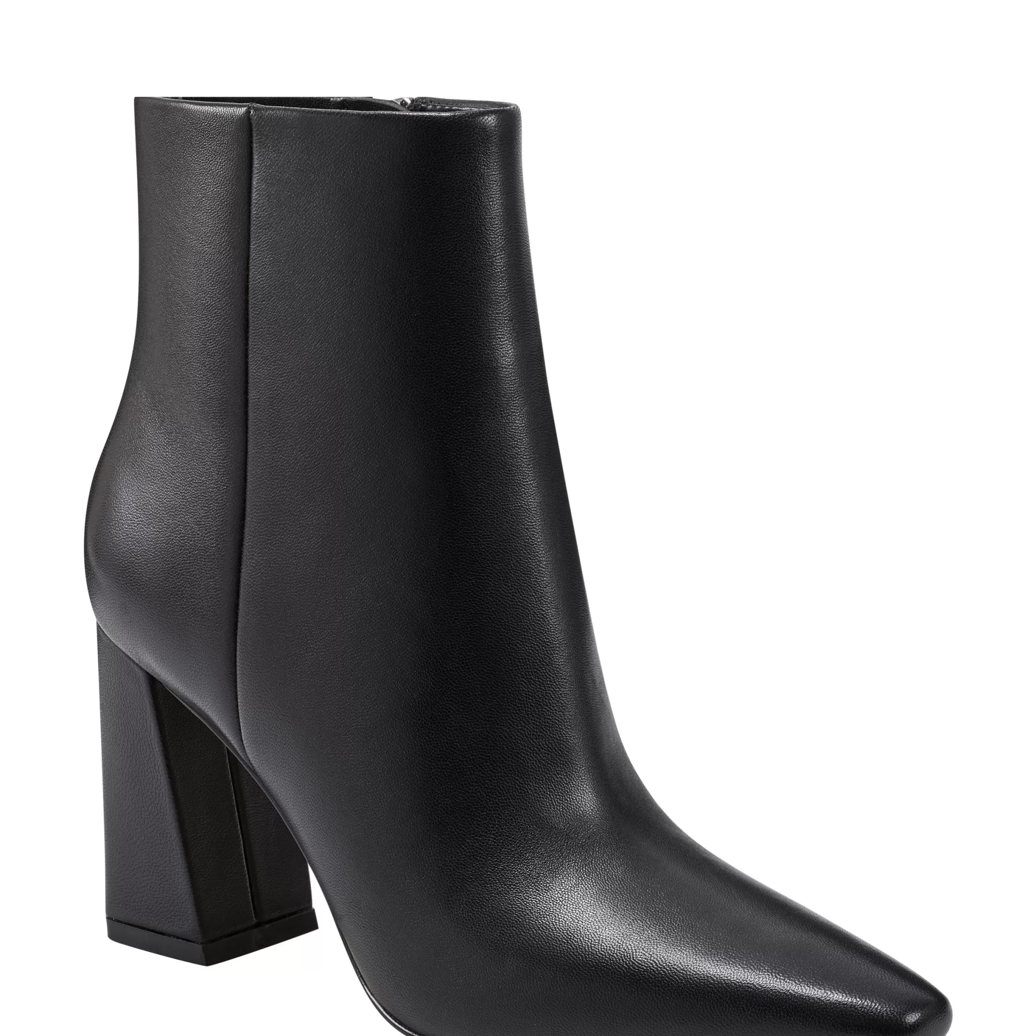 Best Marc Fisher Yanara Heeled Bootie Black Leather