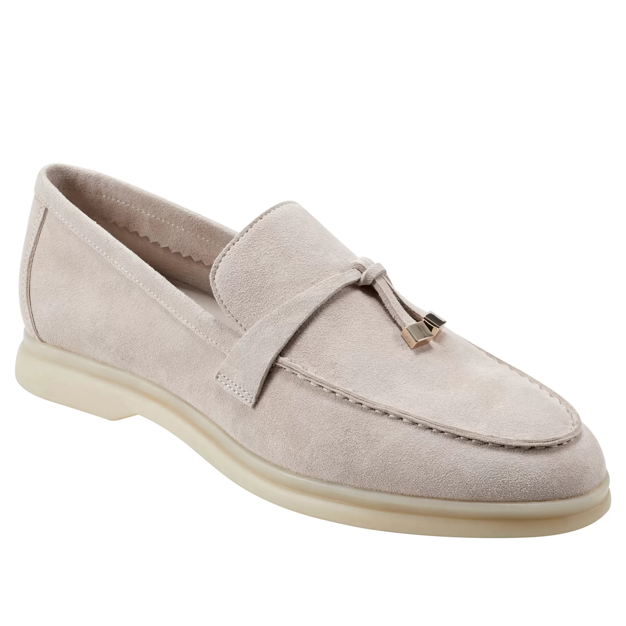 Cheap Marc Fisher Yanelli Casual Loafer Taupe Suede