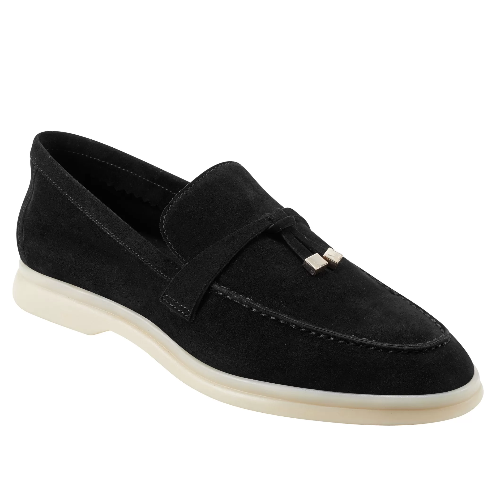 Fashion Marc Fisher Yanelli Casual Loafer Black Suede